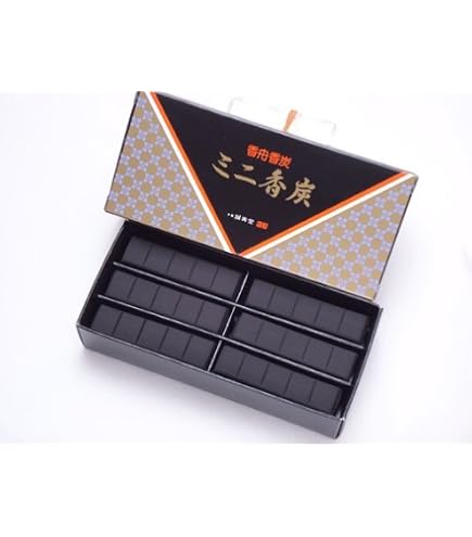 Amazon.co.jp: 松栄堂の香炭 みやこ炭 A小48粒 赤箱 #750111 : ホーム